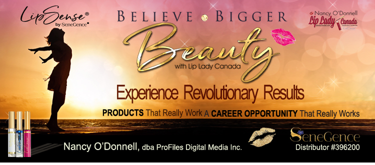 Lip Lady Canada, Barrie, Ontario Canada Independent LipSense Senegence Distributor ID #396200 dba ProFiles Digital Media Inc Nancy O'Donnell